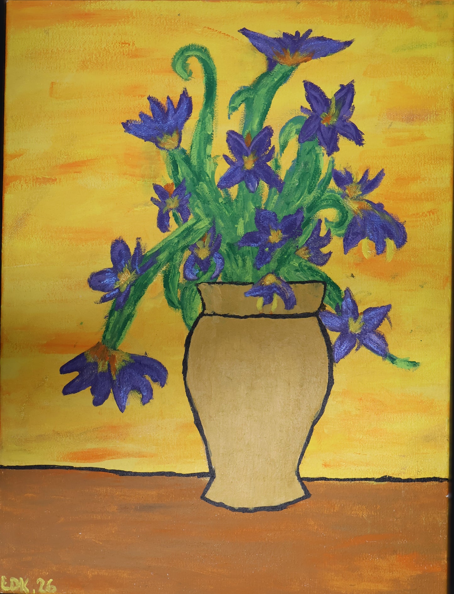 Blue Orchids